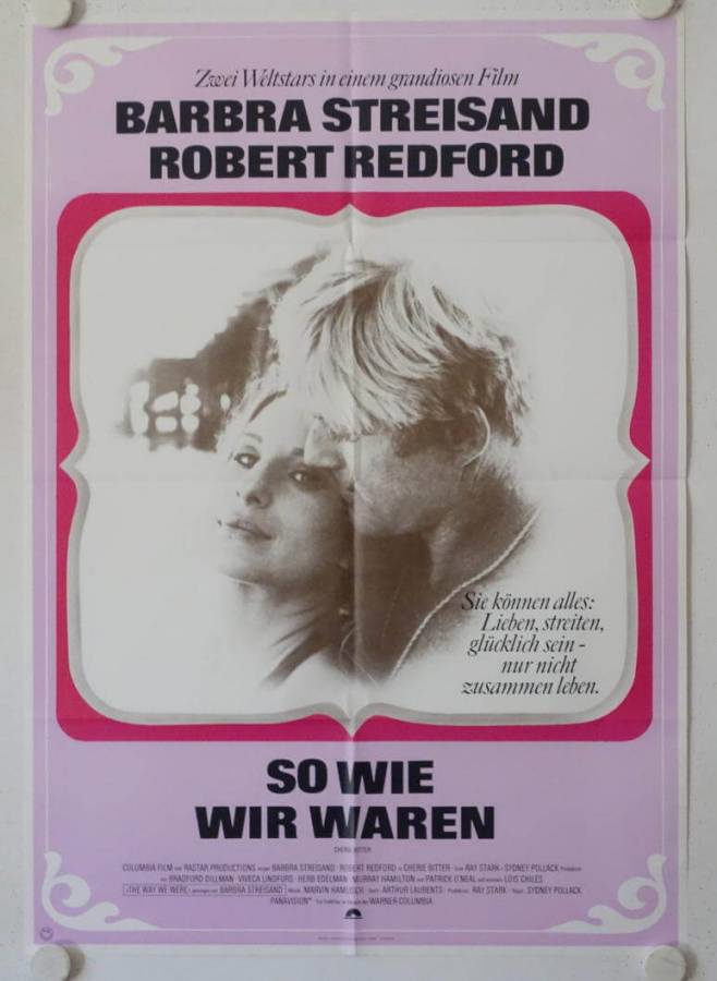 The Way we were original release german movie poster